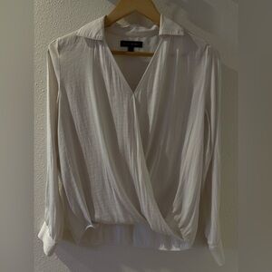 Banana Republic woman white blouse